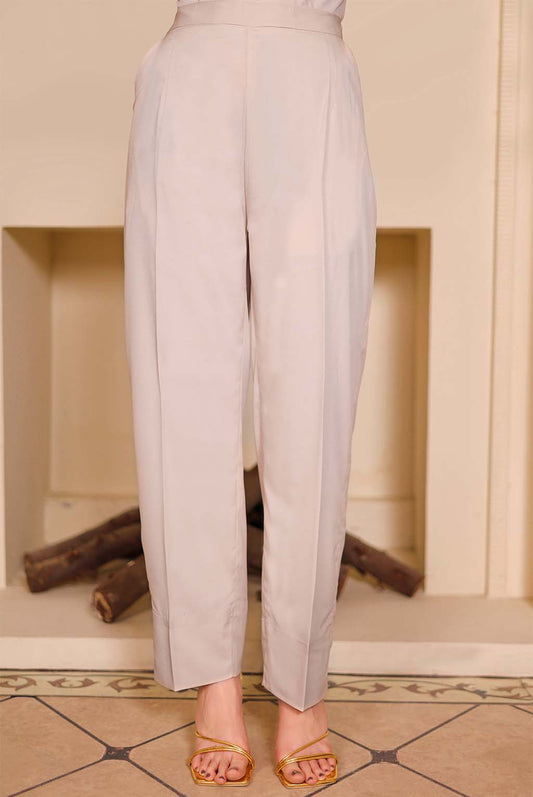 Ivory Tapered Trouser - ADWEARS