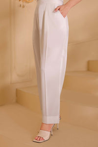 White_Tapered Trouser